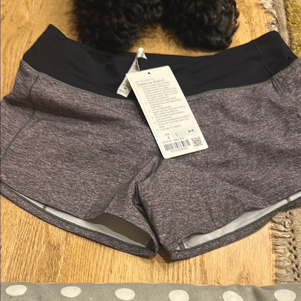 Lululemon Athletica Black Athletic Shorts